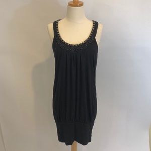 Guess Black Racerback Knit Dress